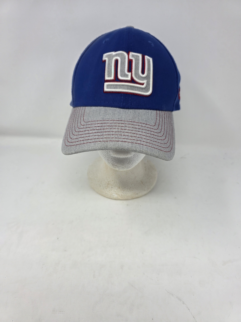 New Era NFL New York Giants 39THIRTY Stretch Fit Hat Blue Gray L/XL
